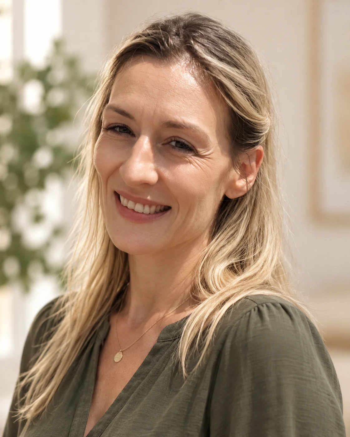 Portrait of web designer Nena Zoller, based in Austria.